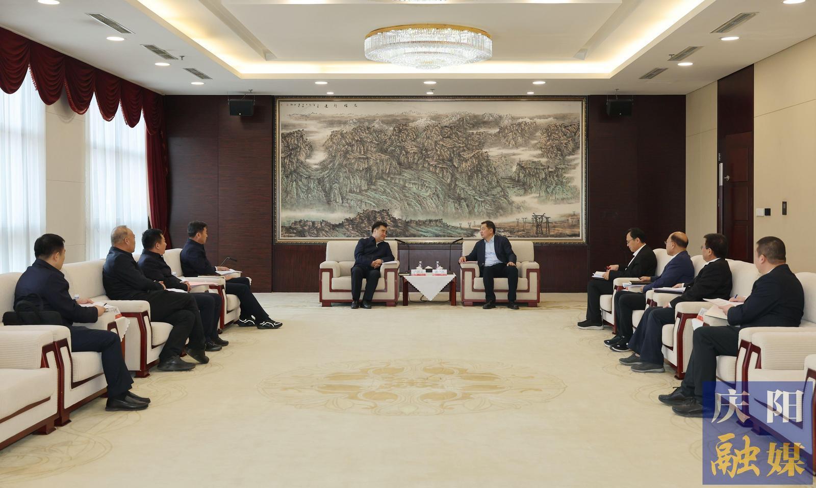 黃澤元赴國網(wǎng)甘肅省電力公司對接工作