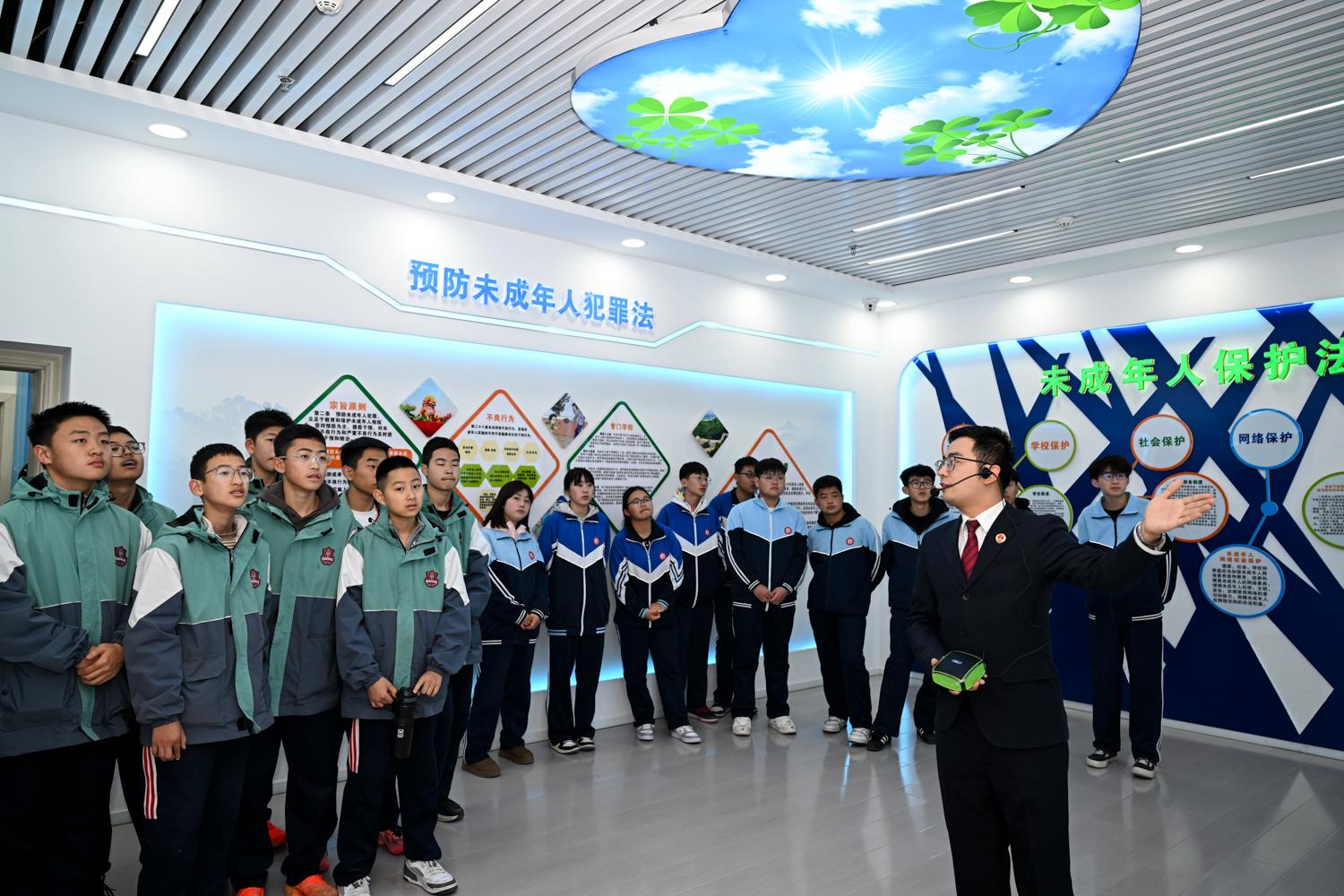 慶陽(yáng)市青少年模擬法庭活動(dòng)舉辦